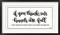 Laundry Baskets Fine Art Print