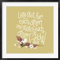 Root For Each Other Fine Art Print