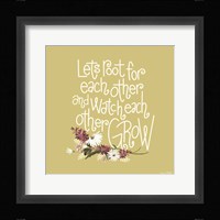 Root For Each Other Fine Art Print