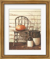 Pumpkin & Chair Fine Art Print