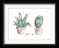 You and Me Cactus Fine Art Print