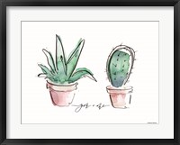 You and Me Cactus Fine Art Print