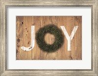 Joy Cedar Wreath Fine Art Print