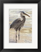 Heron in Water Fine Art Print