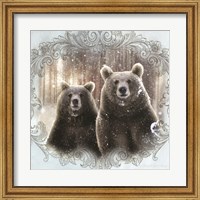 Enchanted Winter Bears Fine Art Print