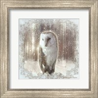 Enchanted Winter Owl Fine Art Print