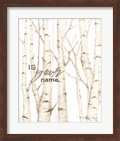 Is Your Name Fine Art Print