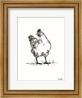 Farmhouse Chicken Fine Art Print