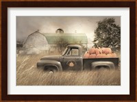 Happy Harvest Truck Fine Art Print