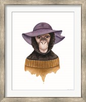 Cozy Chimp Fine Art Print