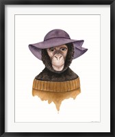 Cozy Chimp Fine Art Print
