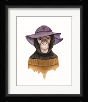 Cozy Chimp Fine Art Print