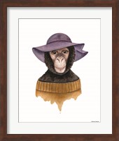 Cozy Chimp Fine Art Print