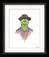 Iguana in Sunday Best Fine Art Print