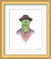 Iguana in Sunday Best Fine Art Print