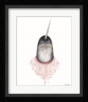 Narwhal in a Nightgown Fine Art Print