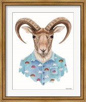 Uriel in a Unicorn Shirt Fine Art Print