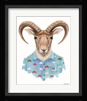 Uriel in a Unicorn Shirt Fine Art Print