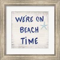 Beach Time VI Sq Fine Art Print
