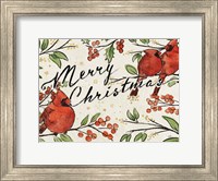 Christmas Lovebirds VIII Crop Fine Art Print