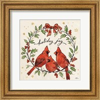 Christmas Lovebirds XI Fine Art Print