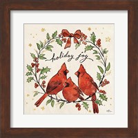 Christmas Lovebirds XI Fine Art Print