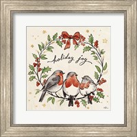 Christmas Lovebirds IV Fine Art Print