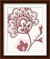Flora Chinoiserie VI Pink Fine Art Print