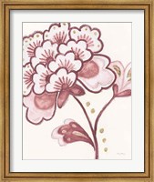 Flora Chinoiserie IV Pink Fine Art Print