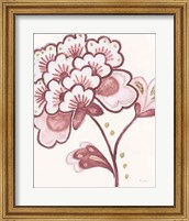 Flora Chinoiserie IV Pink Fine Art Print