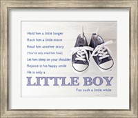 Little Boy Poem Fine Art Print