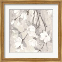 Magnolia Branch Flipped Cream Crop Fine Art Print