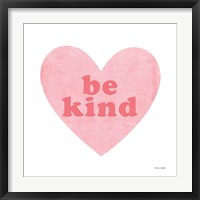Be Kind Heart Fine Art Print