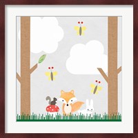 Woodland Animals II Fine Art Print