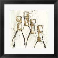 Champagne is Grand II Gold Fine Art Print