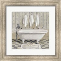 Victorian Bath IV White Tub Fine Art Print