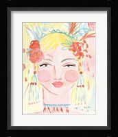Boho Lady I Framed Print