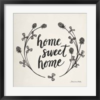 Happy to Bee Home I Words Neutral Fine Art Print