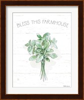 Farmhouse Cotton VI Sage Fine Art Print