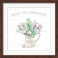 Farmhouse Cotton II Sage Fine Art Print