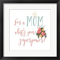 Harriet Floral Mom Inspiration II Framed Print