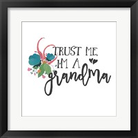 Harriet Floral Grandma Inspiration I Fine Art Print