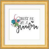 Harriet Floral Grandma Inspiration I Fine Art Print