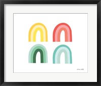 Rainbow Colors I Framed Print