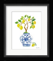 Lemon Chinoiserie II Fine Art Print