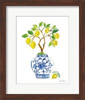 Lemon Chinoiserie II Fine Art Print