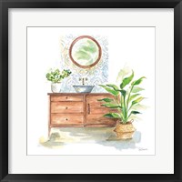 Greenery Bath I Fine Art Print