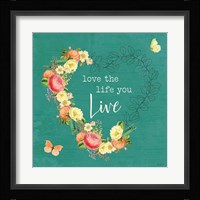 Garden District IV Framed Print