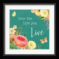 Garden District II Framed Print