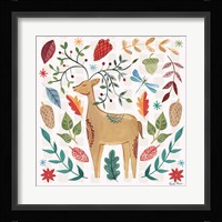 Whimsical Woodland III Framed Print